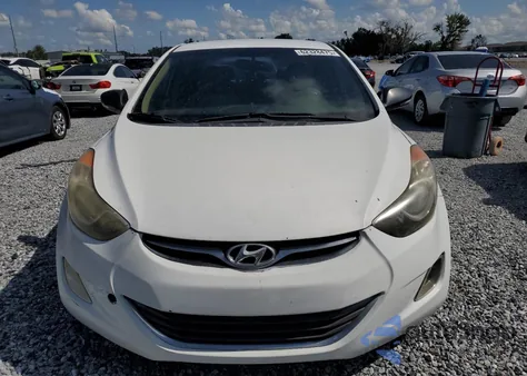 2013 Hyundai Elantra Gls z USA, uszkodzony, nr VIN 5NPDH4AE6DH311033